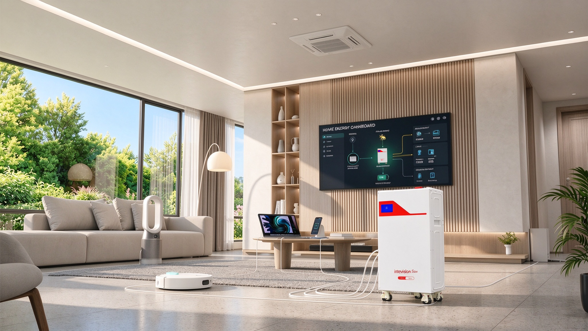 Floor Type Energy Storage Battery